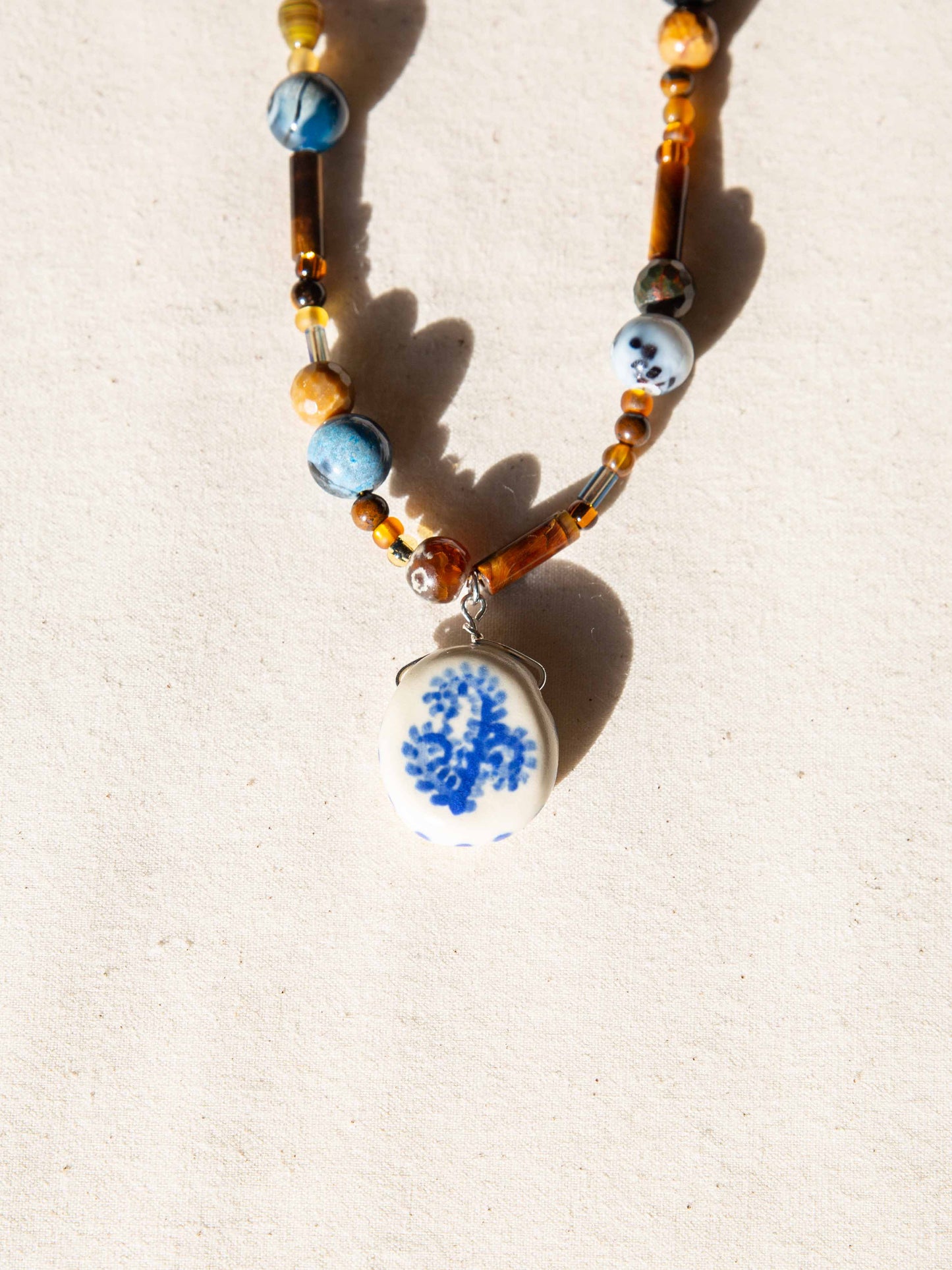 Blue and Brown Vine