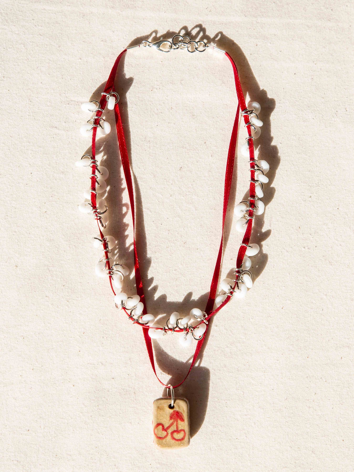 Cherry and Red Ribbon