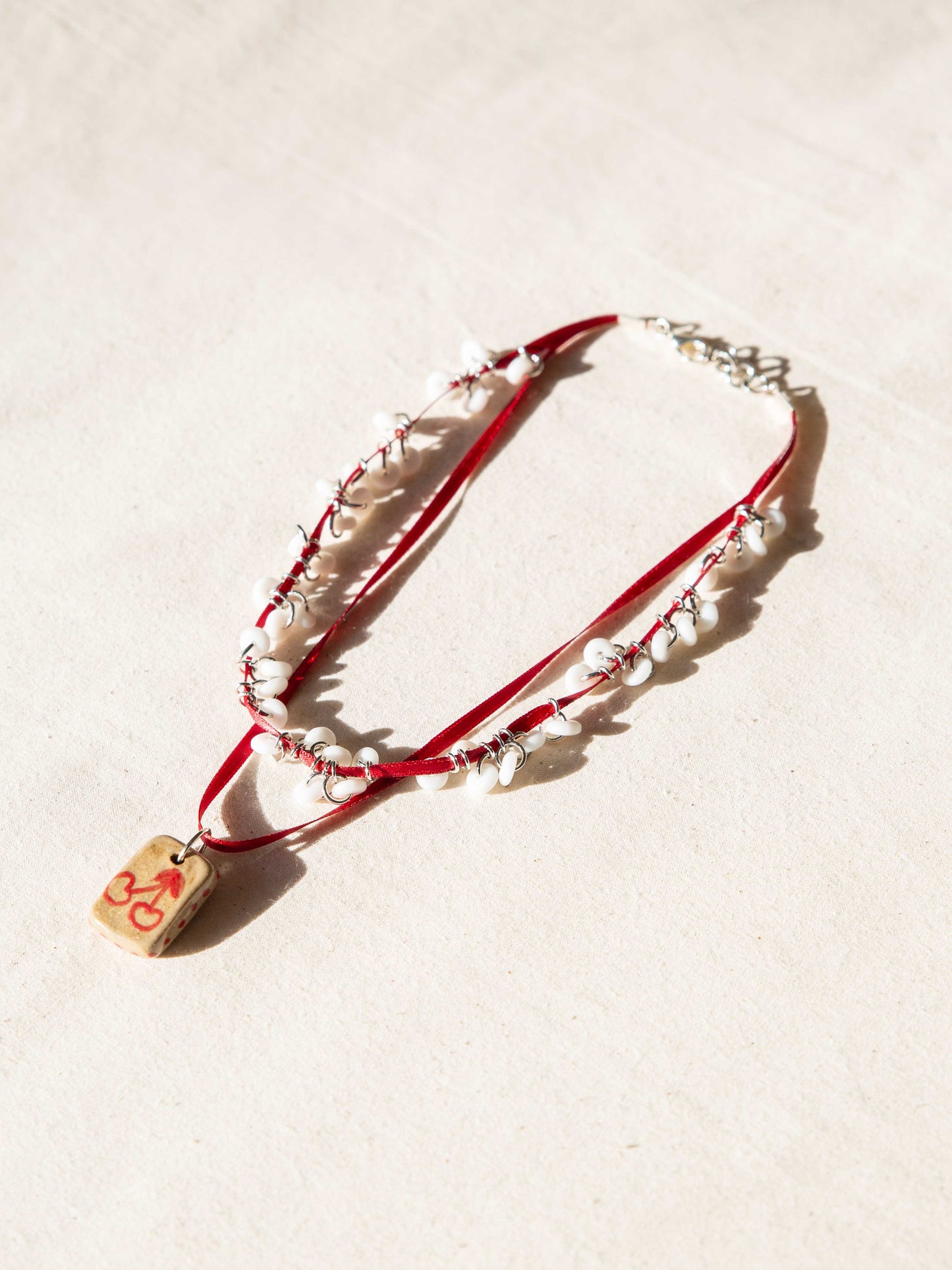 Cherry and Red Ribbon
