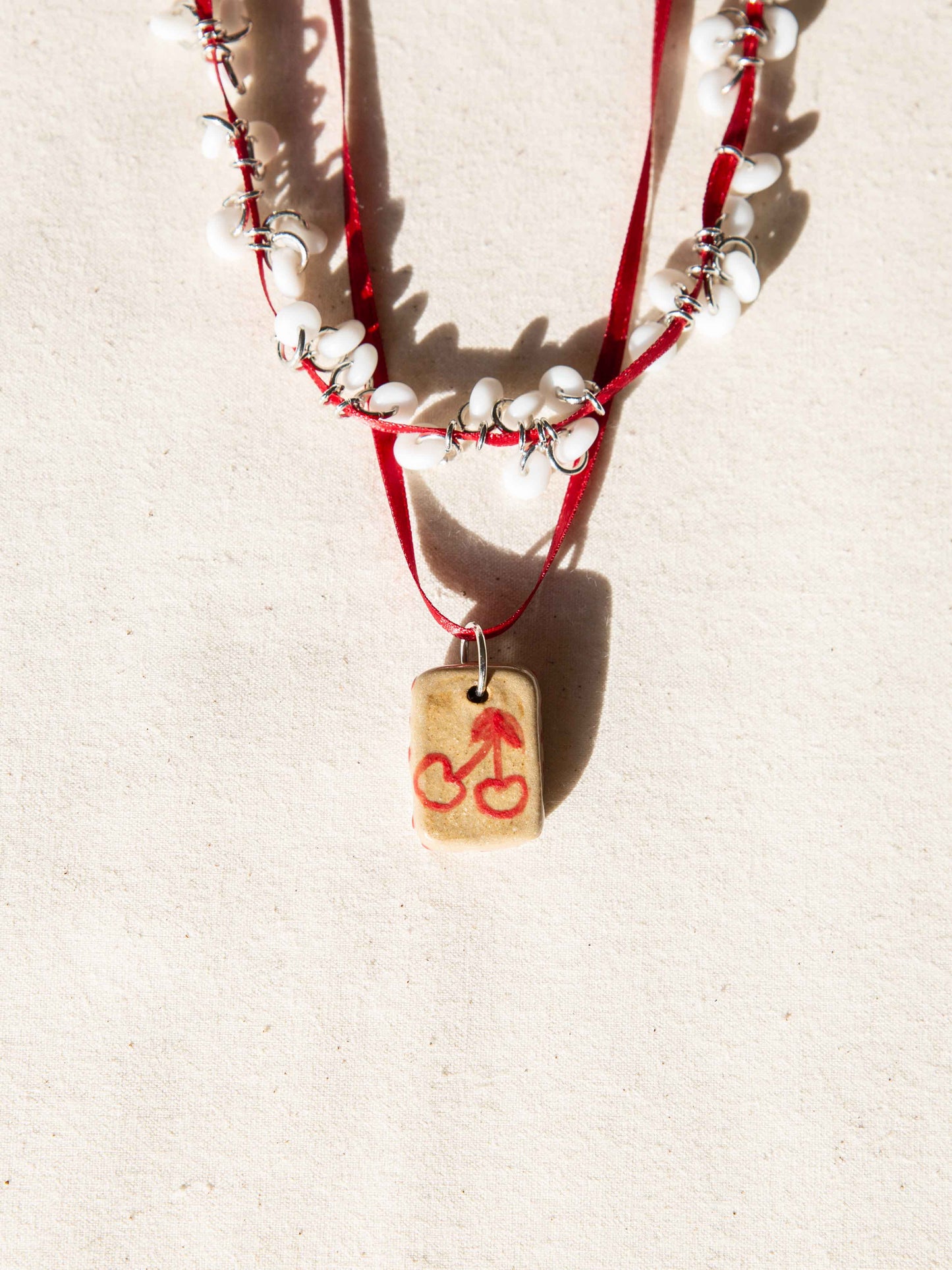 Cherry and Red Ribbon