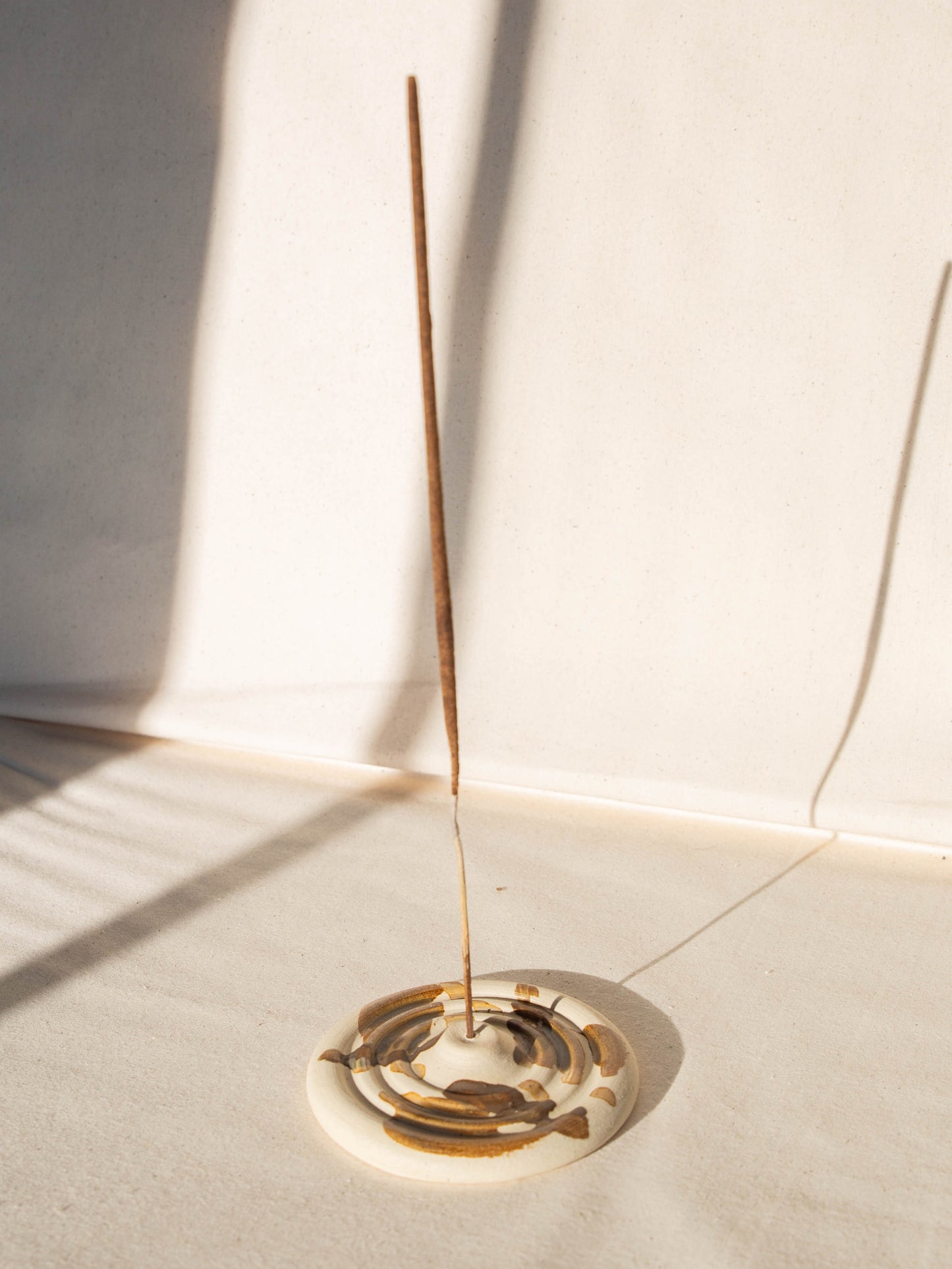 White Incense Holder