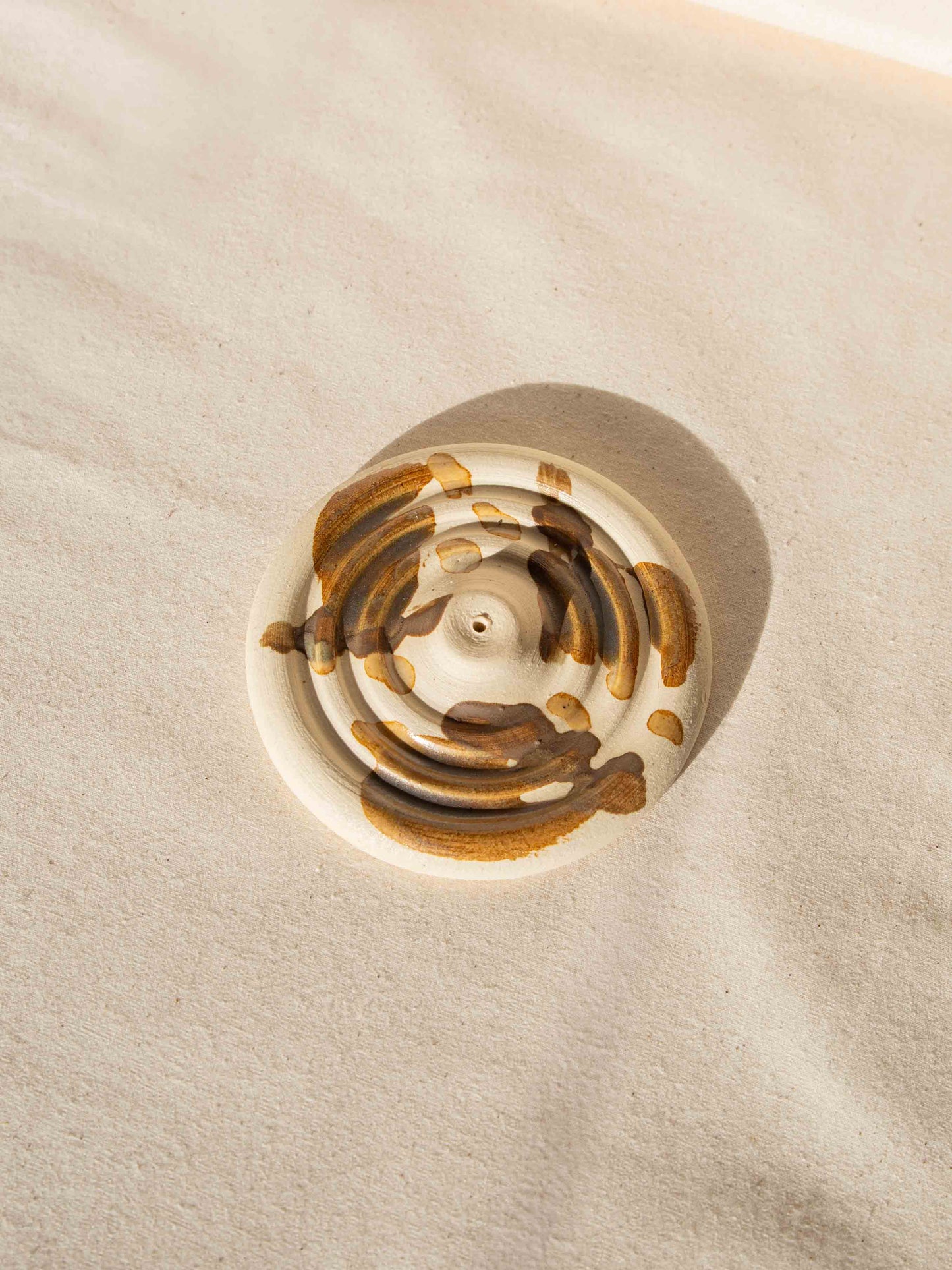 White Incense Holder