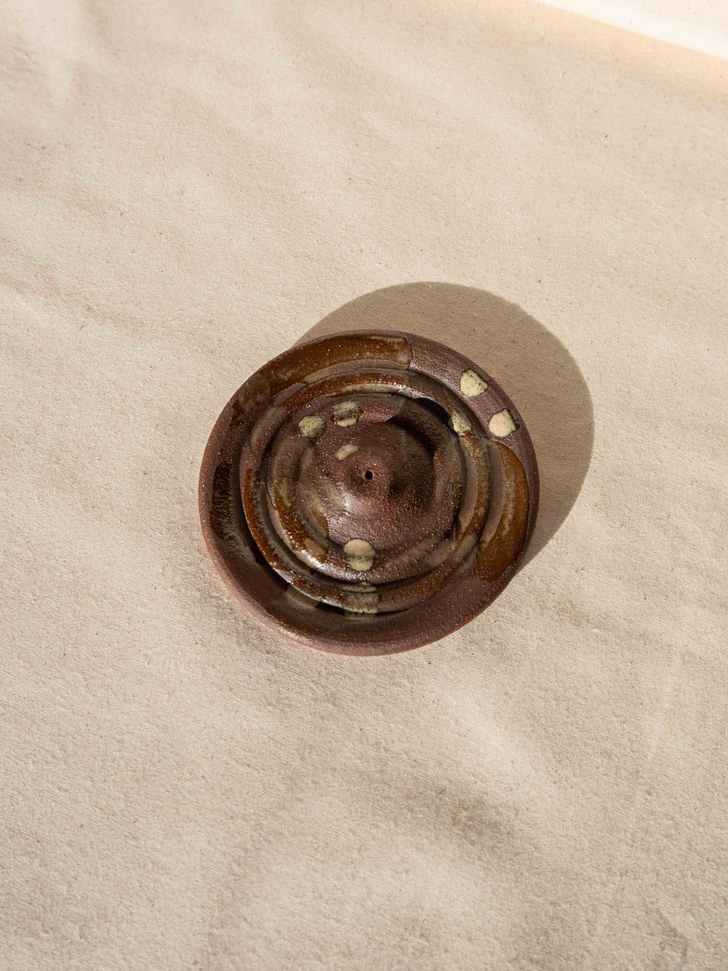 Brown Incense Holder