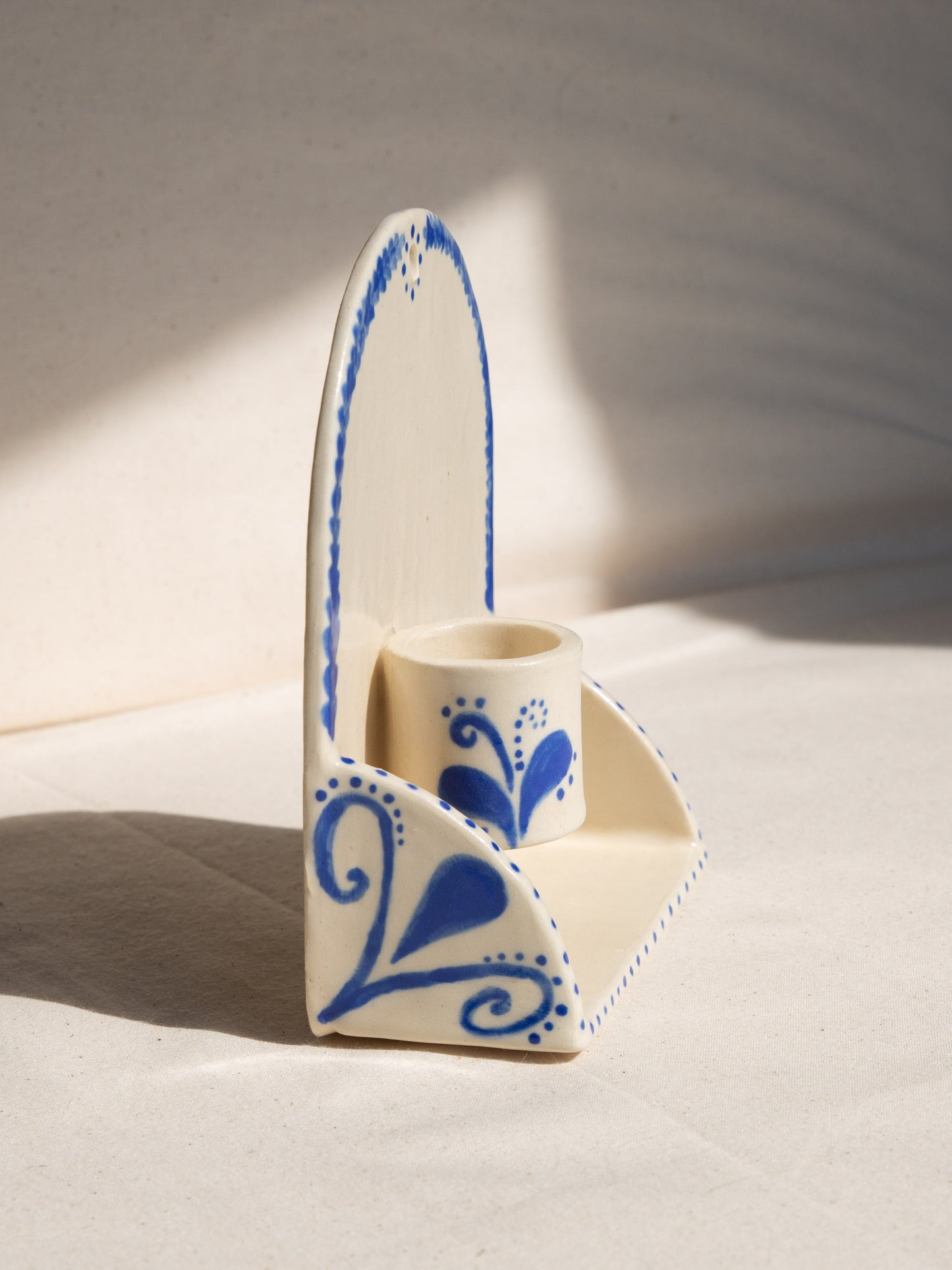Blue Detailed Shelf