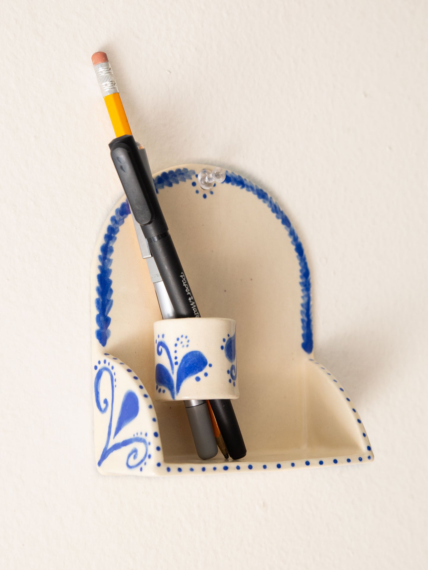 Blue Detailed Shelf